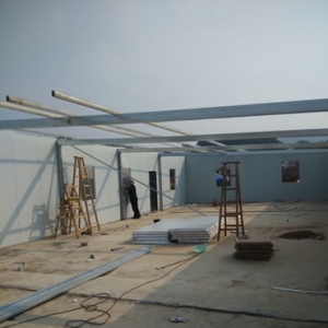 新合镇蔬菜基地第二批冷库建设开工