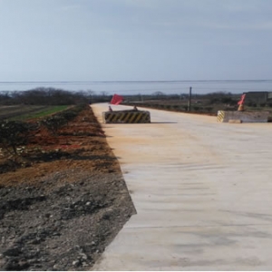城子镇腾达公路正式建成通车