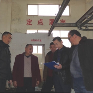 九江县商管办切实加强生猪屠宰行业监管