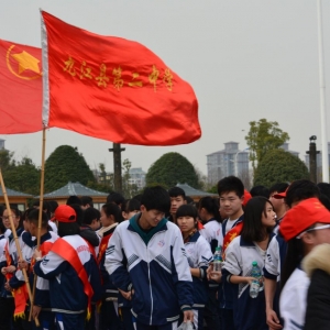青年志愿者，二中人在行动