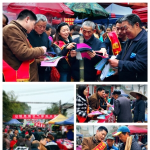 九江县国土资源局：宣传进庙会 服务零距离