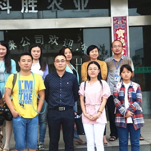 九江市百媒进企业：走进礼涞生物