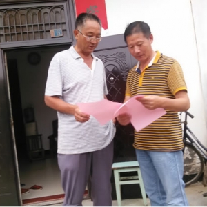 沙河街镇开展消防安全知识宣传