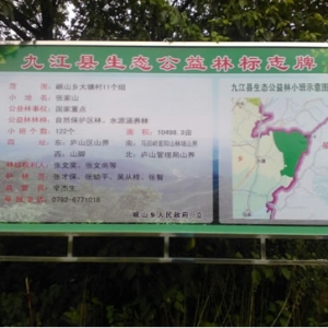 岷山乡加大公益林管护工作