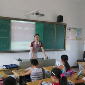 新洲学校开展“纪念抗战胜利70周年”系列活动