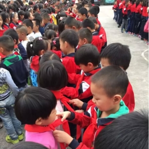 九江县第一小学2015年新生入队仪式