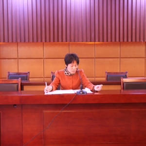 九江县法院召开公务员职务与职级并行民主测评会
