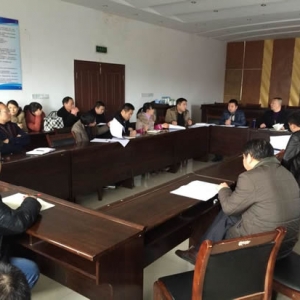 城门乡召开2015年度最后一次周一例会