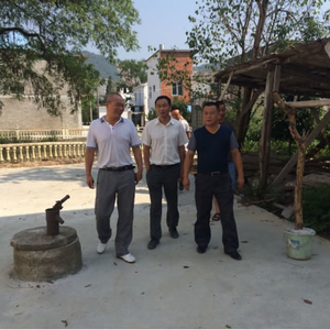 县环保局到新塘乡指导新农村点建设工作