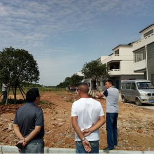 沙河街镇加快推进青峰中心村进村路口绿化工程建设