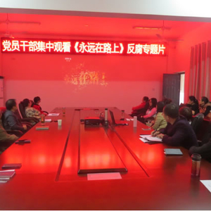 沙河开发区小学组织党员教师观看《永远在路上》教育专题片 ...
