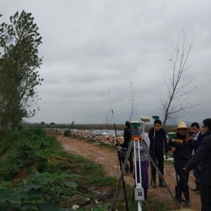 城子镇千亩虾稻种养项目用地测绘工作正式启动
