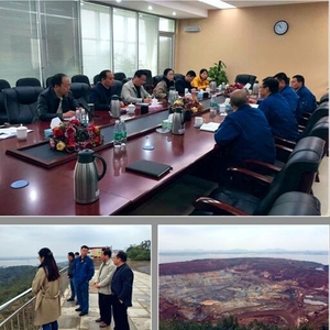 调研解决用地问题 支持企业快速发展--市国土局杨建勋副局长带队到城门山铜矿调研解决 ...