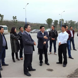 县长赵和平调研督导全县重点城建项目